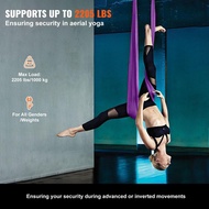 Aerial Yoga Hammock 2.8m Wide Yoga Hammock Home Indoor Fixed Rope Hanging Cloth Suitable for All Lev