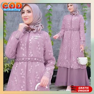 Long Dress Long Sleeve Gamis Import Games Simple Elegant Gamies Formal Dress Luxury Women Gamus Idul