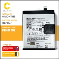 Battery For Oppo FIND X8 CPH2651 BLPB07 (5630mAh)