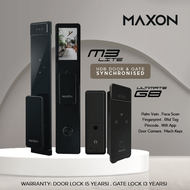 2025 MAXON M3 LITE + G8 DIGITAL LOCK FOR SINGAPORE HDB GATE AND DOOR
