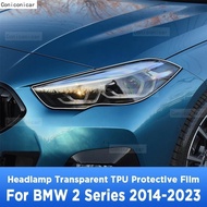 For BMW 2 Series F22 F23 F44 G42 Car Exterior Headlight Anti-scratch Front Lamp Transparent TPU Prot