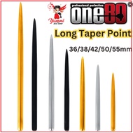 One80 Dart Steel Dart Point Long Taper Dart Point (36mm 38mm 42mm 50mm 55mm)