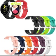 SAMSUNG GALAXY WATCH ACTIVE 2 40MM 44MM SILICONE RUBBER WATCH STRAP