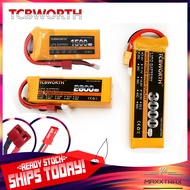 TCB 2S 7.4V RC Receiver/Transmitter Lipo Battery 1500 2600 3000 mah 40c 60c bateri batery