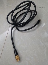 RCA 轉 BNC 黑色訊號線