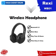 Headset Bluetooth Headphone Wireless Rexi WB01 