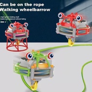 Mainan Gasing Anak Robot Anti Gravitasi Wire Walking P67JM