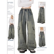 y2k jeans loose jeans men baggy jeans men y2k Remedie National Street Wear Hip Hop Men Women Jeans
