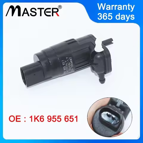Windshield Washer Pump MOTOR Water Clean 1K6955651 1T0955651A for Golf Jetta Passat Tiguan For Audi 