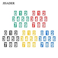 [JISADER] Table Score Flipper Numbers 0-9 Manual Score Keeper Cards for Team Sports Basketball Baseb