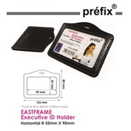 Executive ID Holder Card Holder / Black Id Card Holder / Sarung ID Card (Horizontal)