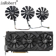 New 87MM Everflow T129215SU DC12V 4Pin 4 Wire Cooling Fan For ASUS R9 390X 390 GTX1070TI GTX1080TI G
