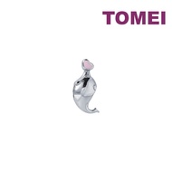 TOMEI Dolphin Charm, White Gold 585