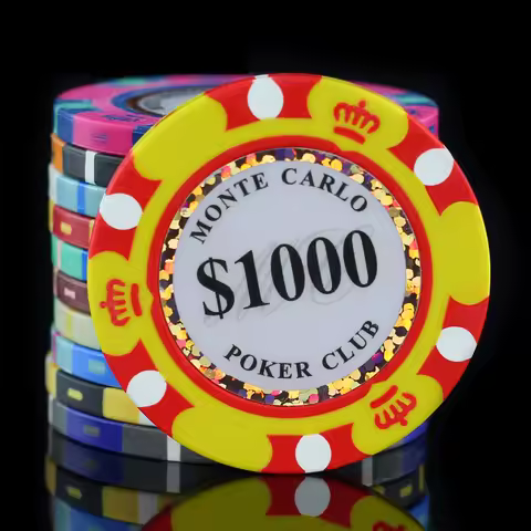 10 Pcs Professional Casino Poker Chips 14g Clay/Iron/ABS 39mm Chips Texas Hold'em Poker Wholesale 21