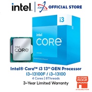 INTEL I3-13100F / i3-13100 3.4GHZ 12MB CACHE LGA1700 PROCESSOR