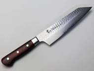 🇯🇵 [日本] 堺孝行 劍型 牛刀 190mm 鎚木 33層 VG-10 特殊鋼 大馬士革紋 日本高級廚刀 火鍋燒肉 切牛肉 牛扒 和牛 必備之選