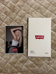 blackpink rose小卡