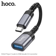 Hoco UA24 Type-C to USB-A adapter, supports OTG USB3.0 and 4A charging, 5Gbps transmission speed