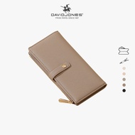 David Jones Paris Crocodile Pattern PU Leather Wallet Card Holder Organiser for Women and Gilrs