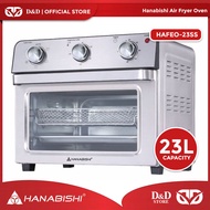 D&D | Hanabishi HAFEO-23SS 23L Air Fryer Oven (Silver)