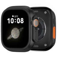 ไทเทเนียมสีดำทดแทนกรณีหรูโลหะกรณีนาฬิกาอุปกรณ์เสริมเข้ากันได้กับ IWatch Ultra 49mm