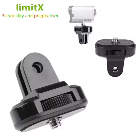 For Sony X3000 X1000 AS300 AS200 AS100 AS50 AS30 AS20 1/4'' Screw Tripod Mount Holder Conversion Ada