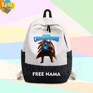 Children's BACKPACK BAG CHILDREN'S SCHOOL BAG TITAN CAMERAMAN UPGRADE SKIBIDI TOILET 01