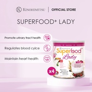 Kinohimitsu Superfood+ Lady Adult Nutrition Multigrain Beverage Supplement Powder 500g - Regulates Blood Cycle