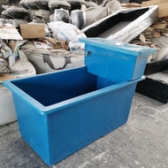 NEX 4 x2x2 Filter Fiberglass Fish Tank Fiberglass Water Pond Aquarium Heavy Duty Kolam Ikan Tangki A