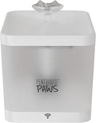 Penthouse Paws® Smart Pet Water Fountain, 2.2L/74oz App-Controlled Cat Dispenser, Ultra Quiet Founta