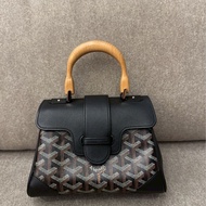 GOYARD黑色西貢包mini