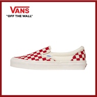 【ของแท้ ใหม่】Vans Old Skool Slip On รองเท้าผ้าใบผู้ชายและผู้หญิง รองเท้าลำลอง