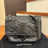 YSL 全黑NIKI 中號