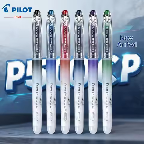 New Japan Pilot BL-P500CP Needle Tip Gel Pen 0.5mm Quick-drying School Office Writing Kawaii Station