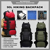70L 80L 90L Trekking Backpack Waterproof Premium Quality Outdoor Hiking Large Capacity Travel Bag