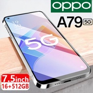 【รับประกัน 1 ปี】ของแท้100% OPP0 A79 5G 7.5นิ้ว โทรศัพท์มือถือ รองรับ2ซิม Smartphone 4G/5G แรม16GB รอ