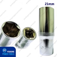 MATA LIPPRO LONG SOCKET BIT 1/2" INCH 21 MM 6PT CHILDREN'S DEEP WALL SOCKET