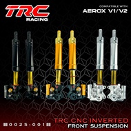 TRC Racing Inverted Front Shock Assembly Fully Adjustable CNC for AEROX V1/V2 0025-001