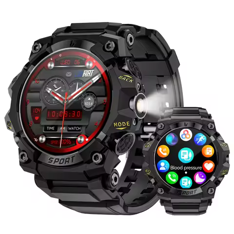 LOKMAT ATTACK 3 Pro Smart Watch Bluetooth Calls Message Reminder Push Outdoor Multi-Sport Mode Watch