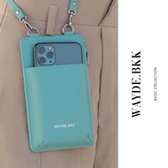 WAYDE.BKK Basic Crossbody phone bag - กระเป๋าสะพาย สีเขียว Mint