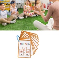 COLO Educational English Vocabulary Flashcards 11x8cm Word Card for Toddler Preschool