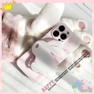 popsocket magsafe popsocket HAPPY: original cute squatting rabbit poop airbag magnetic niche mobile phone holder Apple Android universal personality