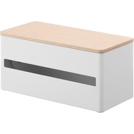 【Direct from Japan】Yamazaki 1643 Kitchen Paper Holder Can Be Cut with One Hand, Concealable, S, Natu