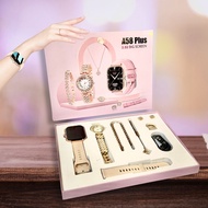 Smart watch Women set Smart watch with gold set Ring chain watch Smart watch