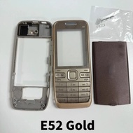 Phone Housing case For Nokia E52 Phone Case E52 case  Back Front Faceplate Frame with Keypad