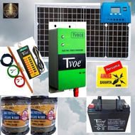 Set 1 Hingga 2 Ekar 3 Line Brand TVOE/Pagar Elektrik