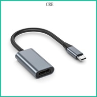 CRE Video Capture Card 4K HDTV to Type C Capture Card Video Grabber for Gaming