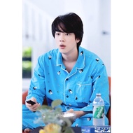 Thai (Second Hand) BTS Pajamas JIN Made by Authentic Blue M
