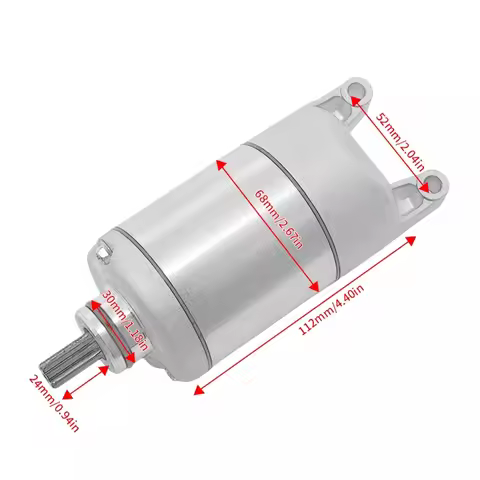 Starter Motor For Suzuki LTV700 LT-V700F For Kawasaki KVF650 KVF700 KVF750 Prairie Brute Force 650 7