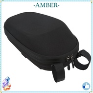 AMBER Electric Scooter Front Bag, EVA Hard Shell Easy Install Electric Scooter Bag, Portable with Ad
